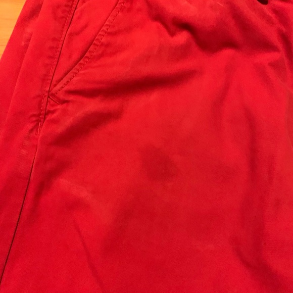 American Eagle Red Chino Pants W32 L34 - Picture 2 of 7